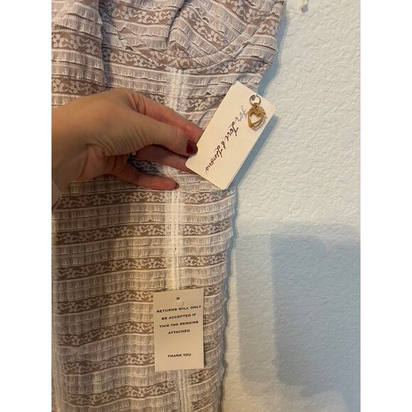 NWT For Love & Lemons Fondant Shirred Mini Dress Small - Picture 4 of 6
